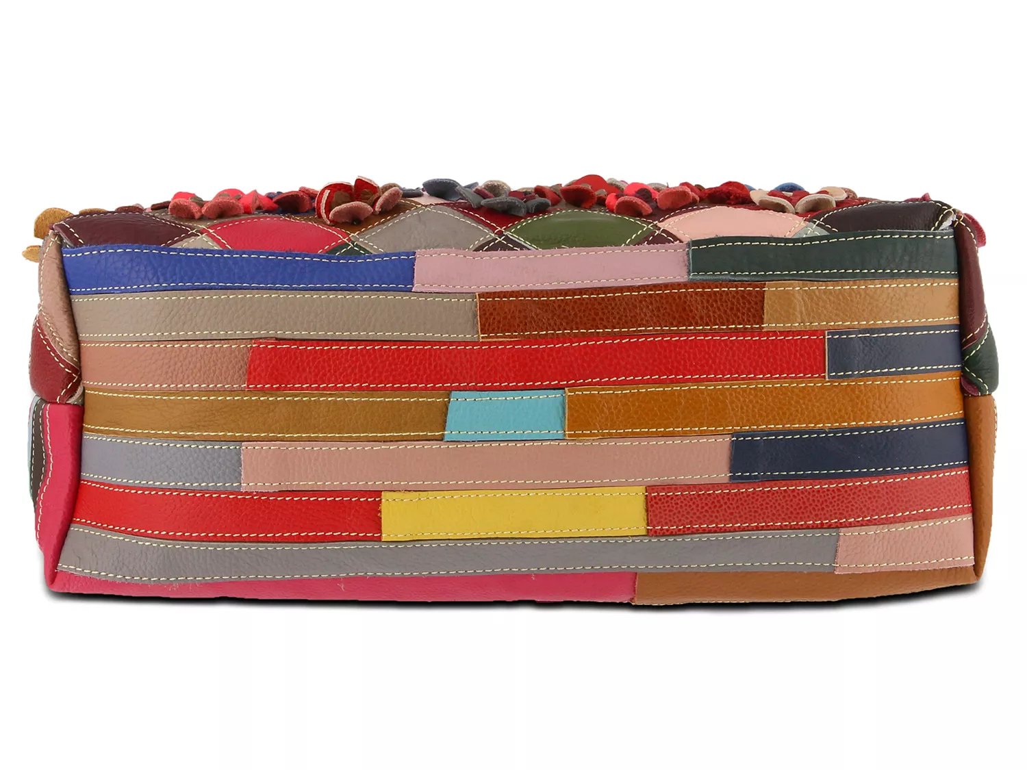 L'Artiste by Spring Step Applique Leather Shoulder Bag DSW