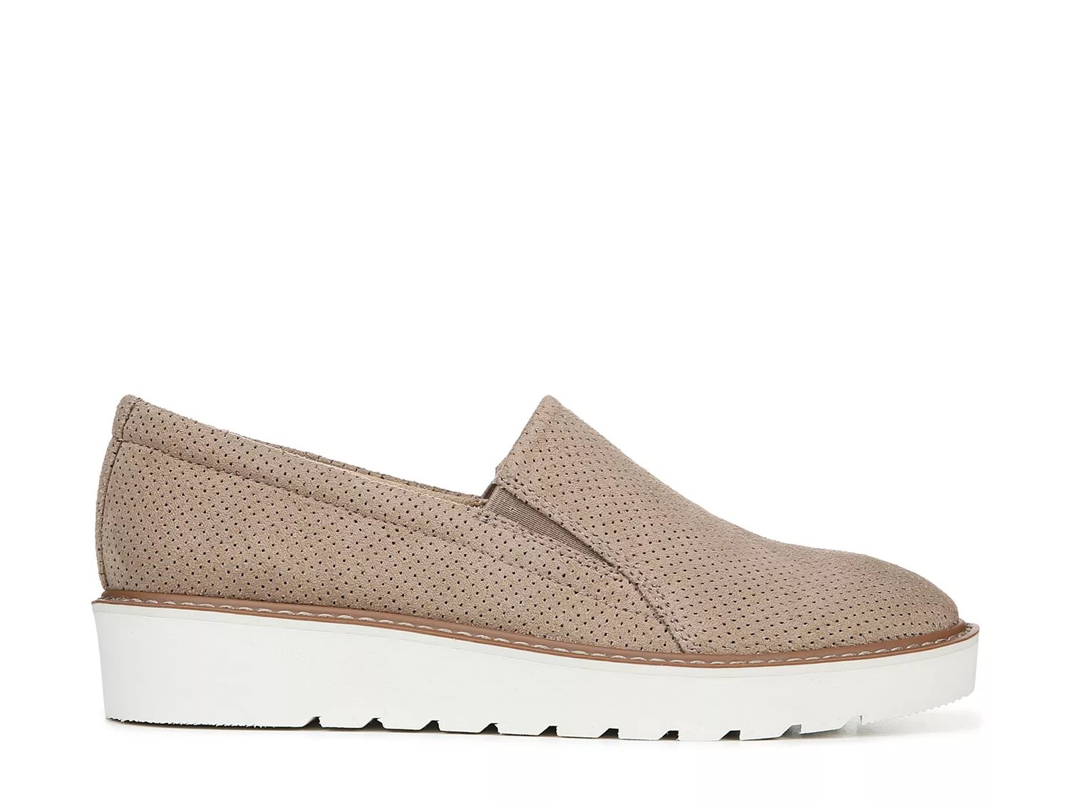 effie platform wedge loafer