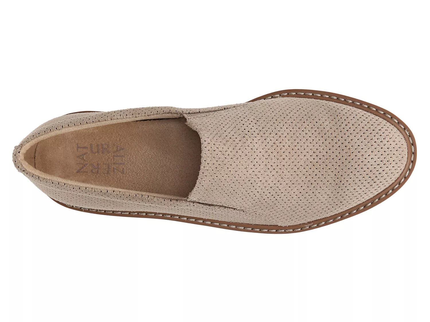effie platform wedge loafer