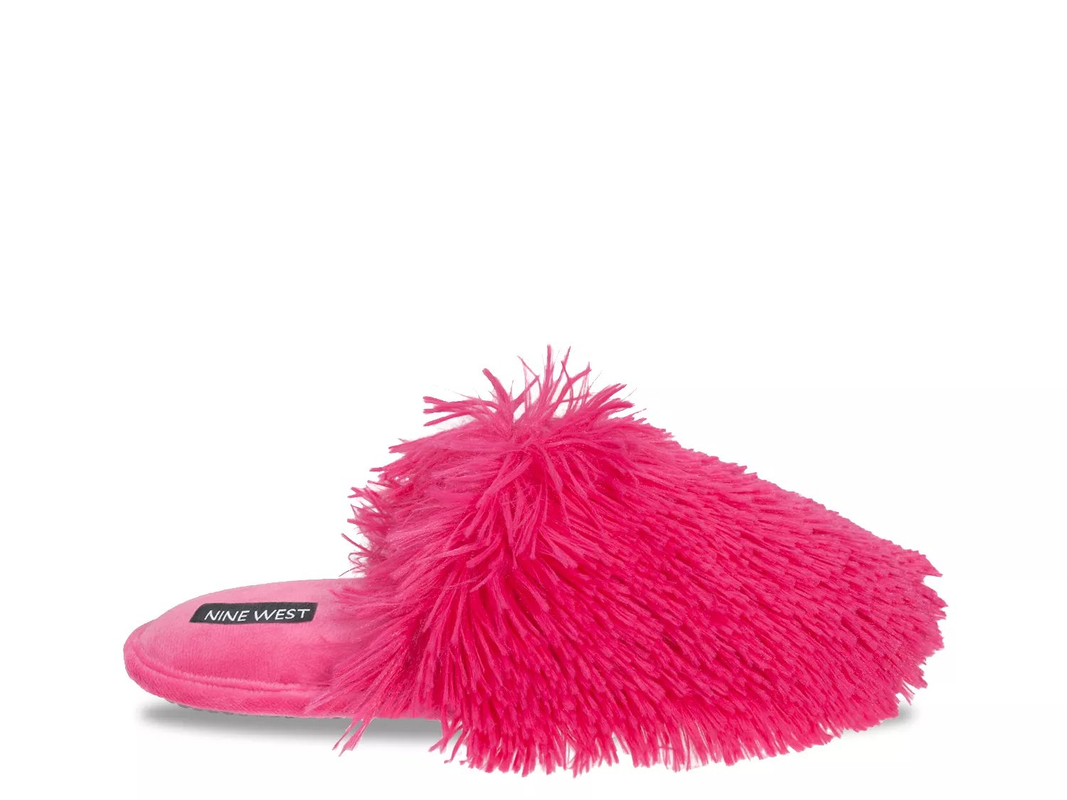 nine west fuzzy slippers