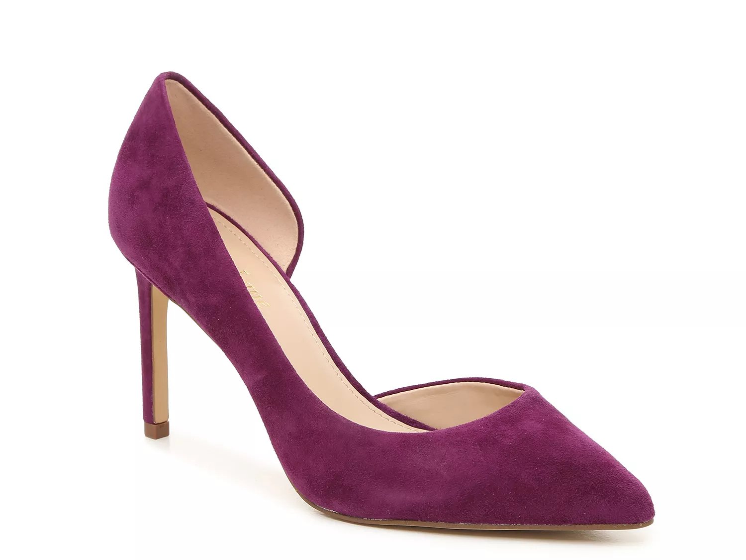 purple pumps dsw