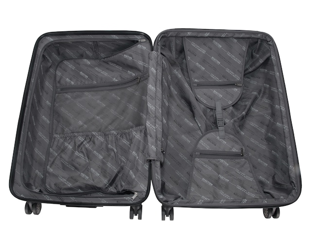 Kenneth Cole Reaction - Luggage Corner Guard 29-Inch Checked Hard Shell ...