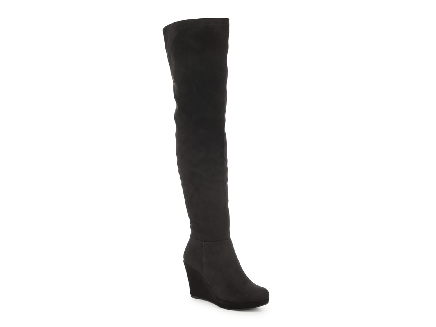 leah wedge over the knee boot