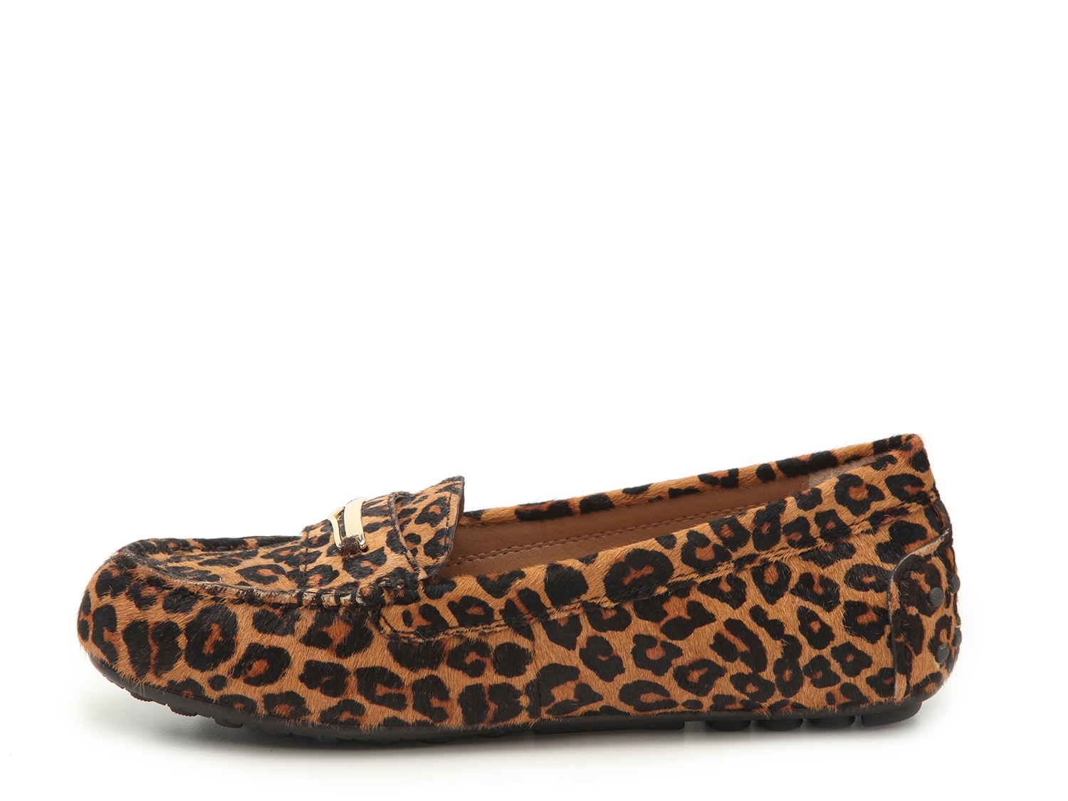 vionic ashby loafer leopard