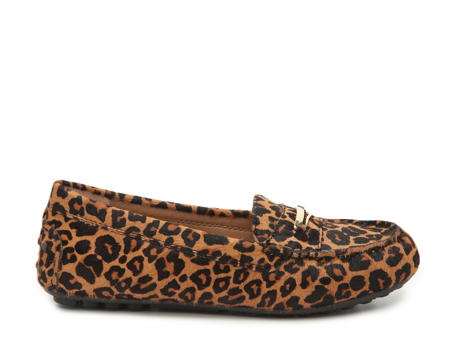 vionic ashby loafer leopard