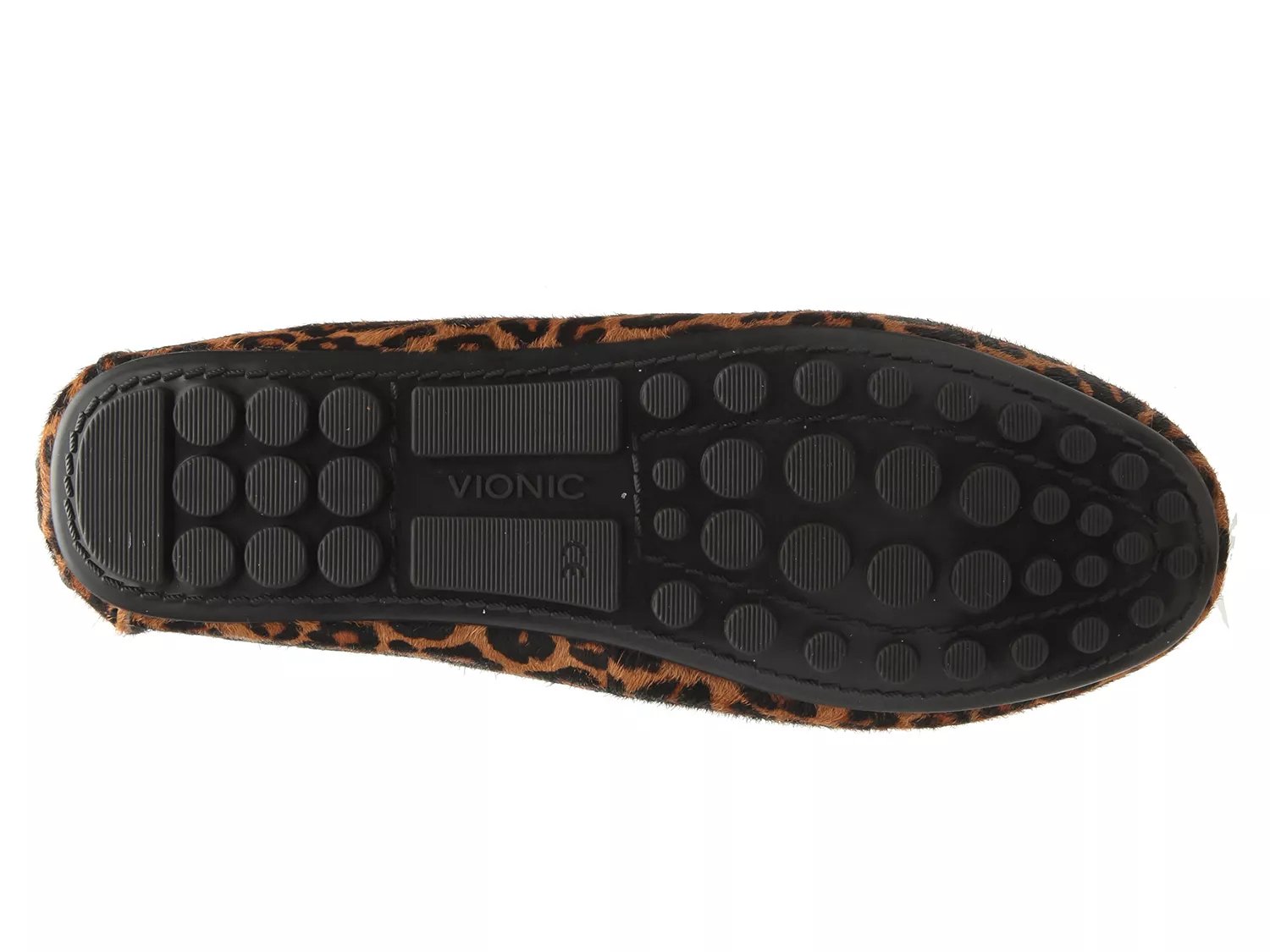 vionic ashby loafer leopard