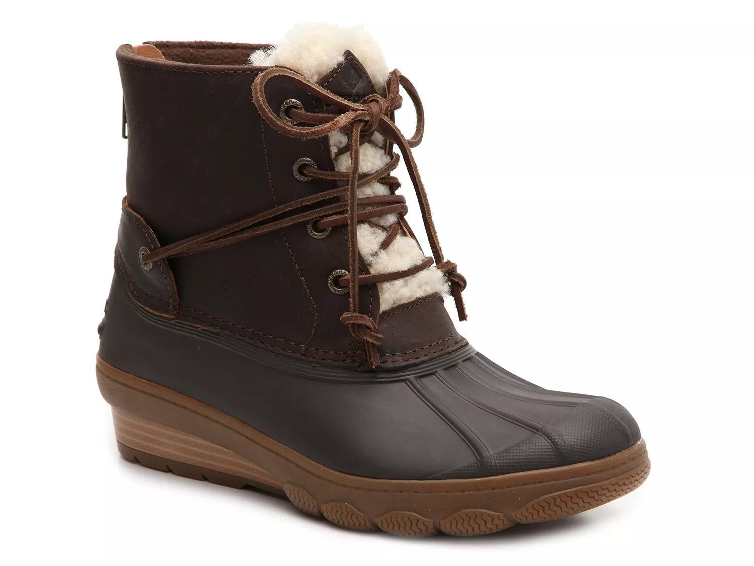 sperry saltwater wedge duck boots