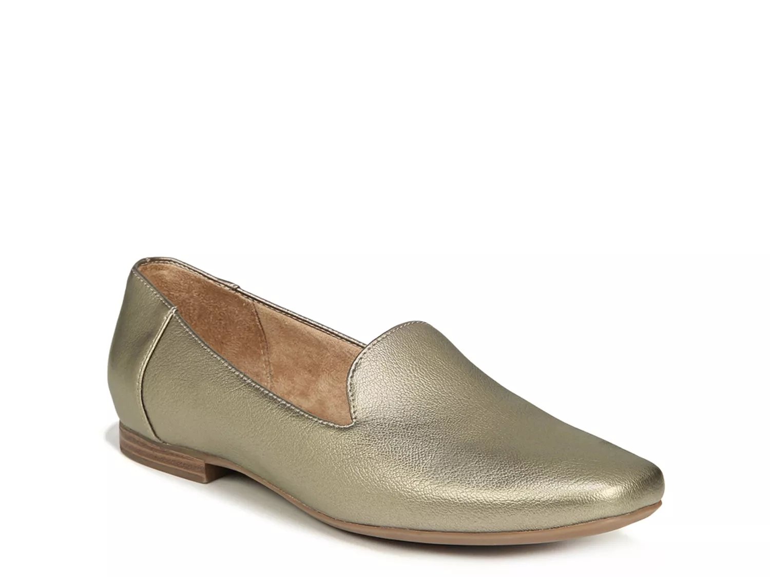 brown women's loafers shoe