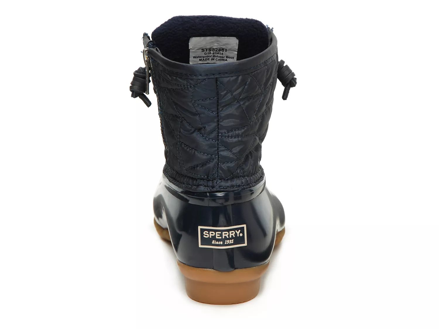 saltwater nylon quilted duck boot