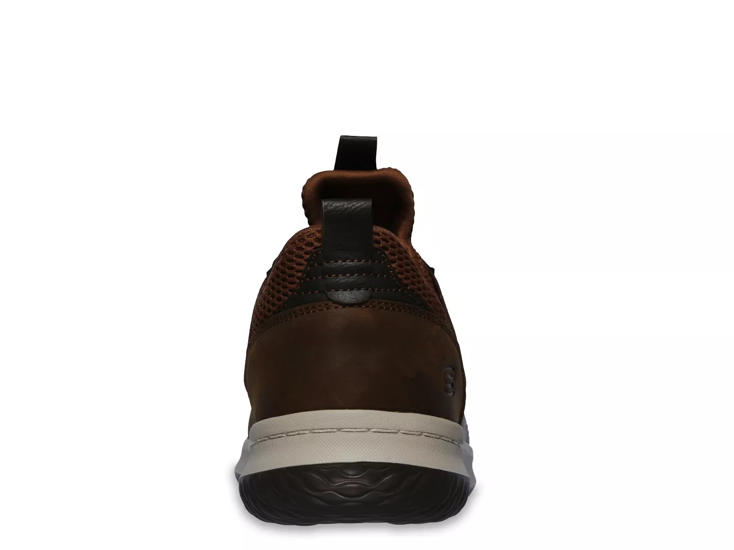 skechers men's delson axton slip on trainers