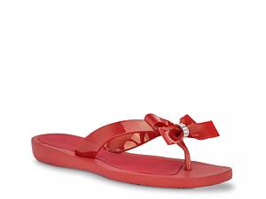 Red discount sandals dsw