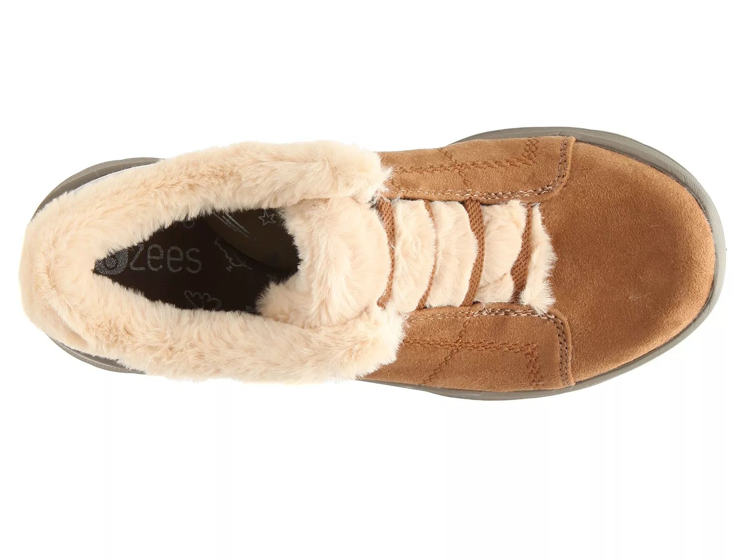 bzees golden wedge bootie