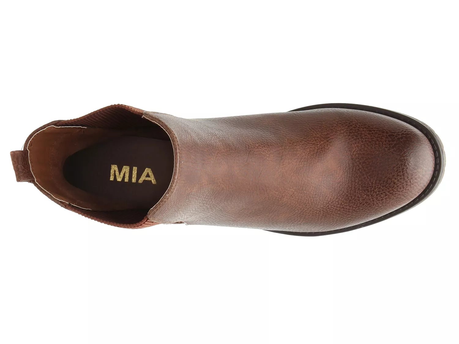 mia jody chelsea boot cognac