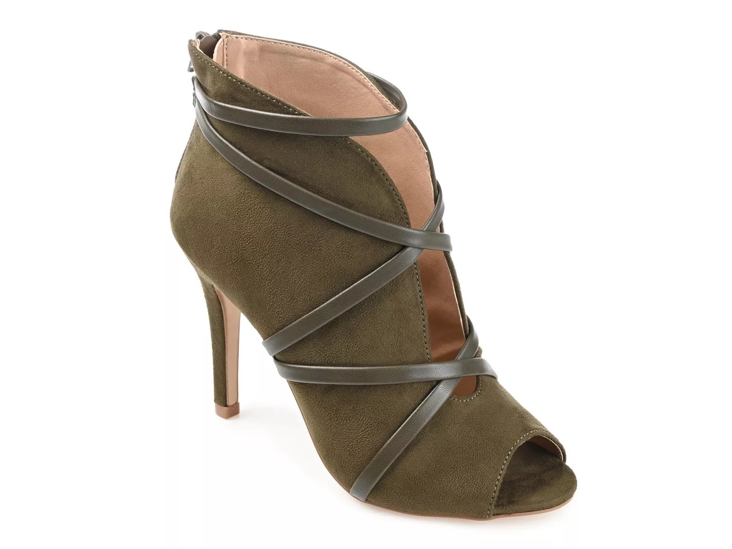 beige booties dsw