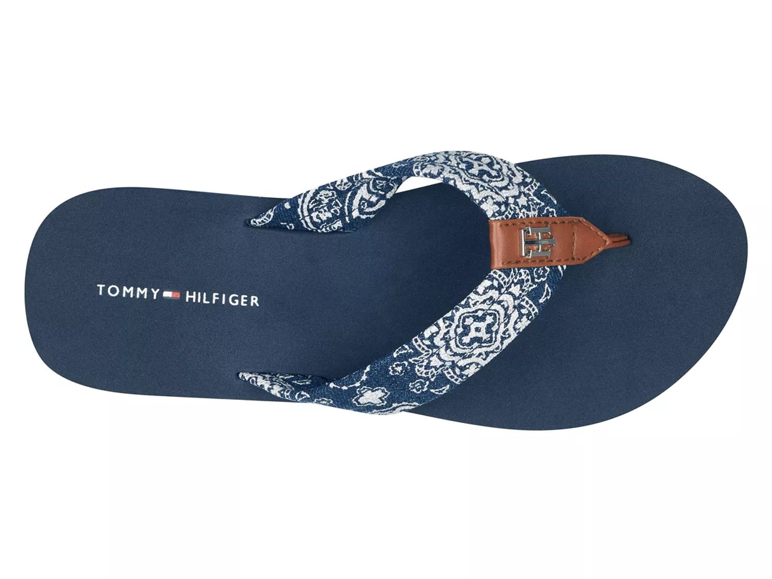 dsw tommy hilfiger flip flops