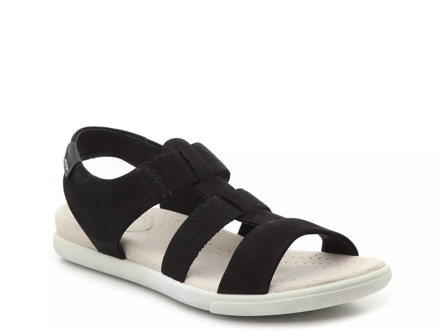 ecco damara sandal black