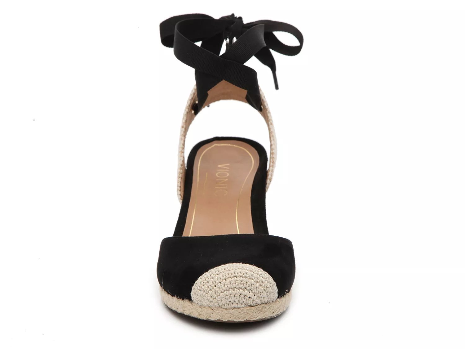 vionic aruba maris espadrille wedge pump