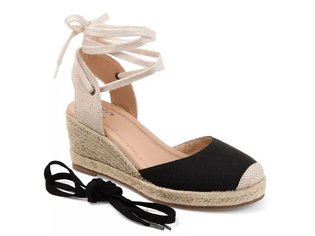 Journee collection monte espadrille wedge sandal sale