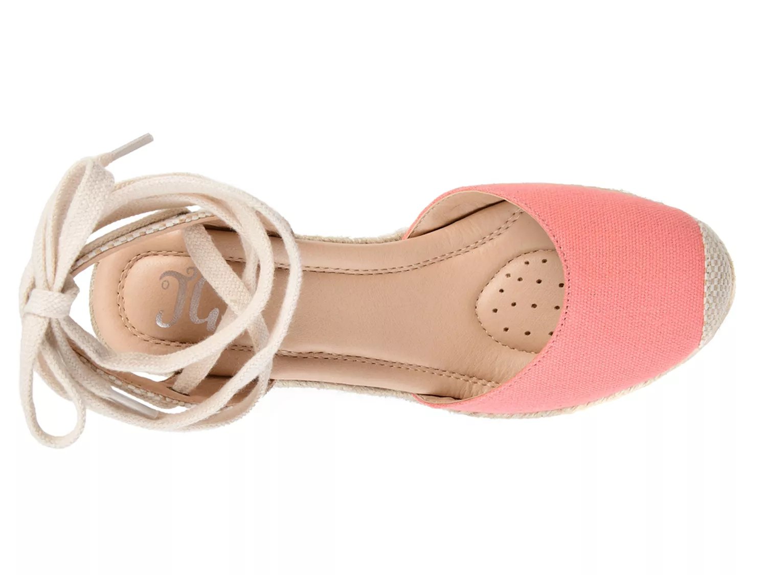 journee collection monte espadrille wedge sandal