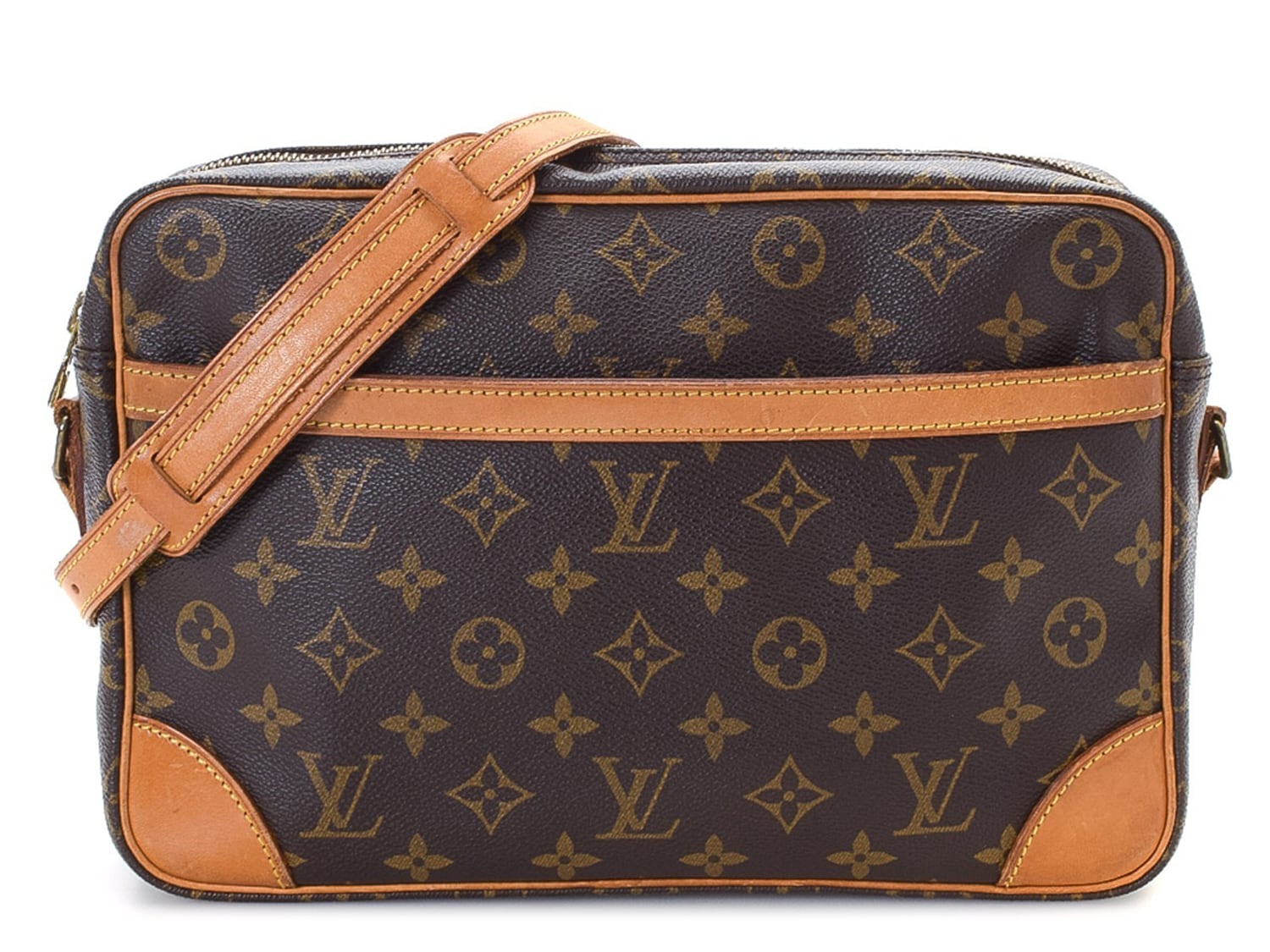 Louis Vuitton - Vintage Luxury Trocadero 27 Crossbody Bag - Free