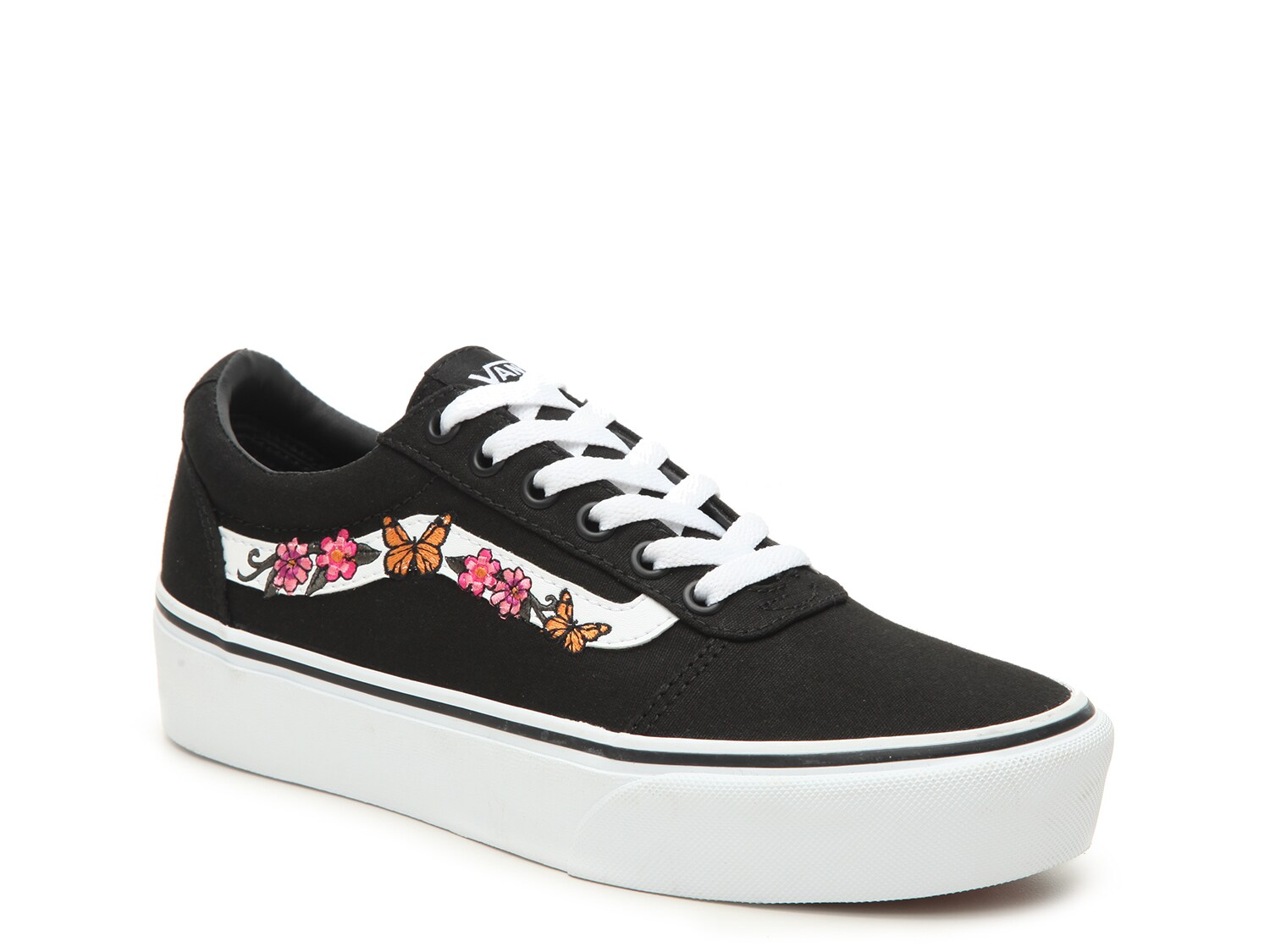 platform vans dsw