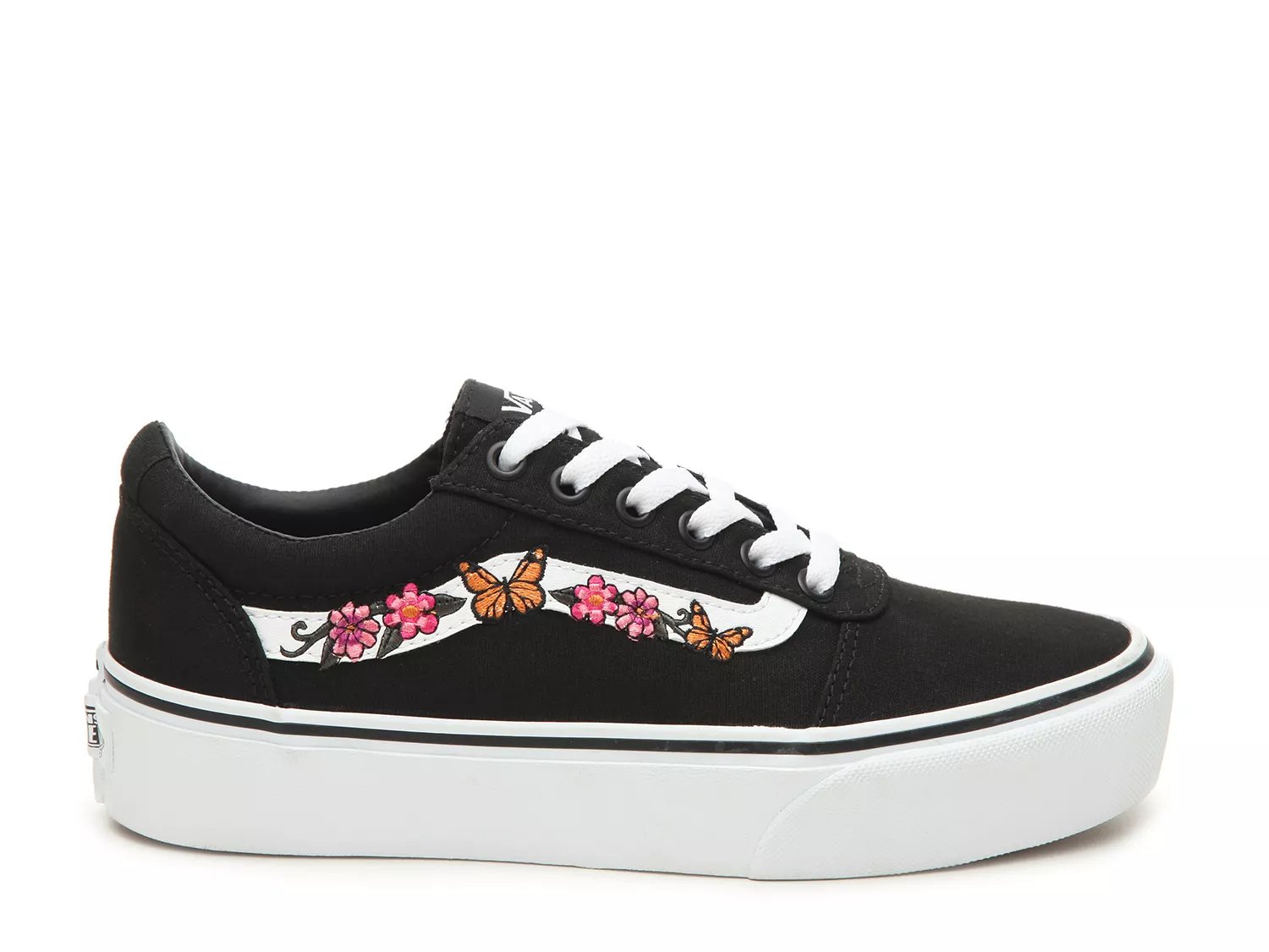 platform vans dsw