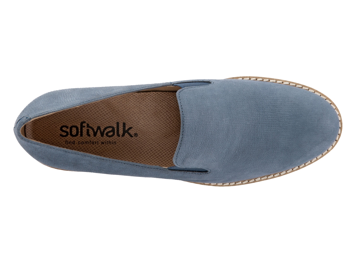 softwalk whistle wedge loafer