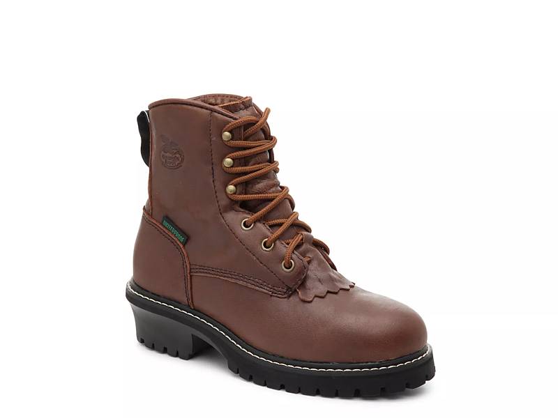 Georgia waterproof logger work on sale boots