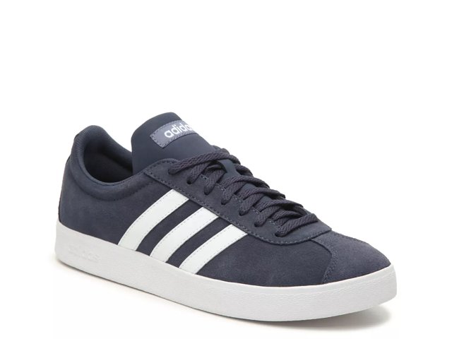 BLUE ADIDAS Womens Vl Court 2.0 Sneaker