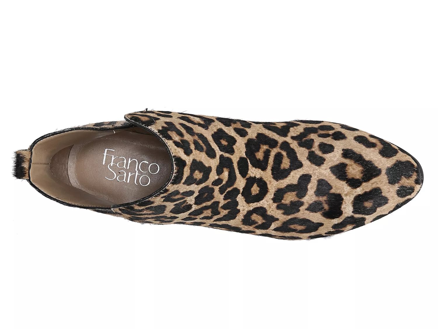 franco sarto reeve leopard booties