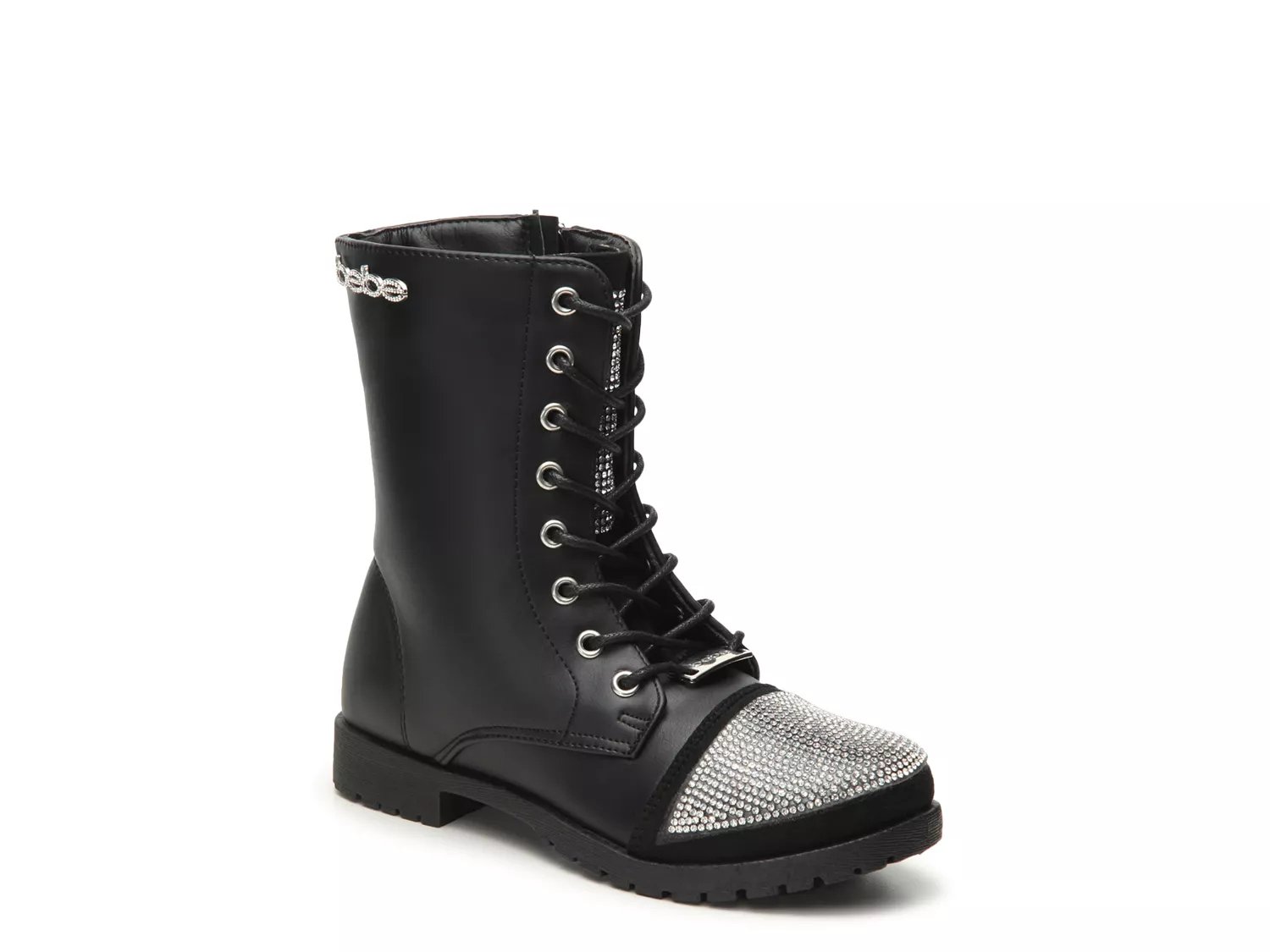 bebe combat boots