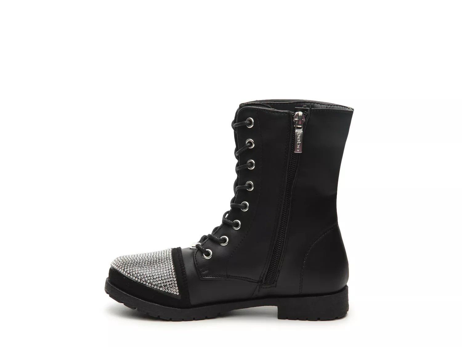 bebe combat boots