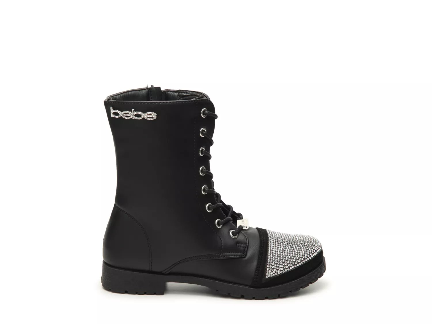 bebe combat boots