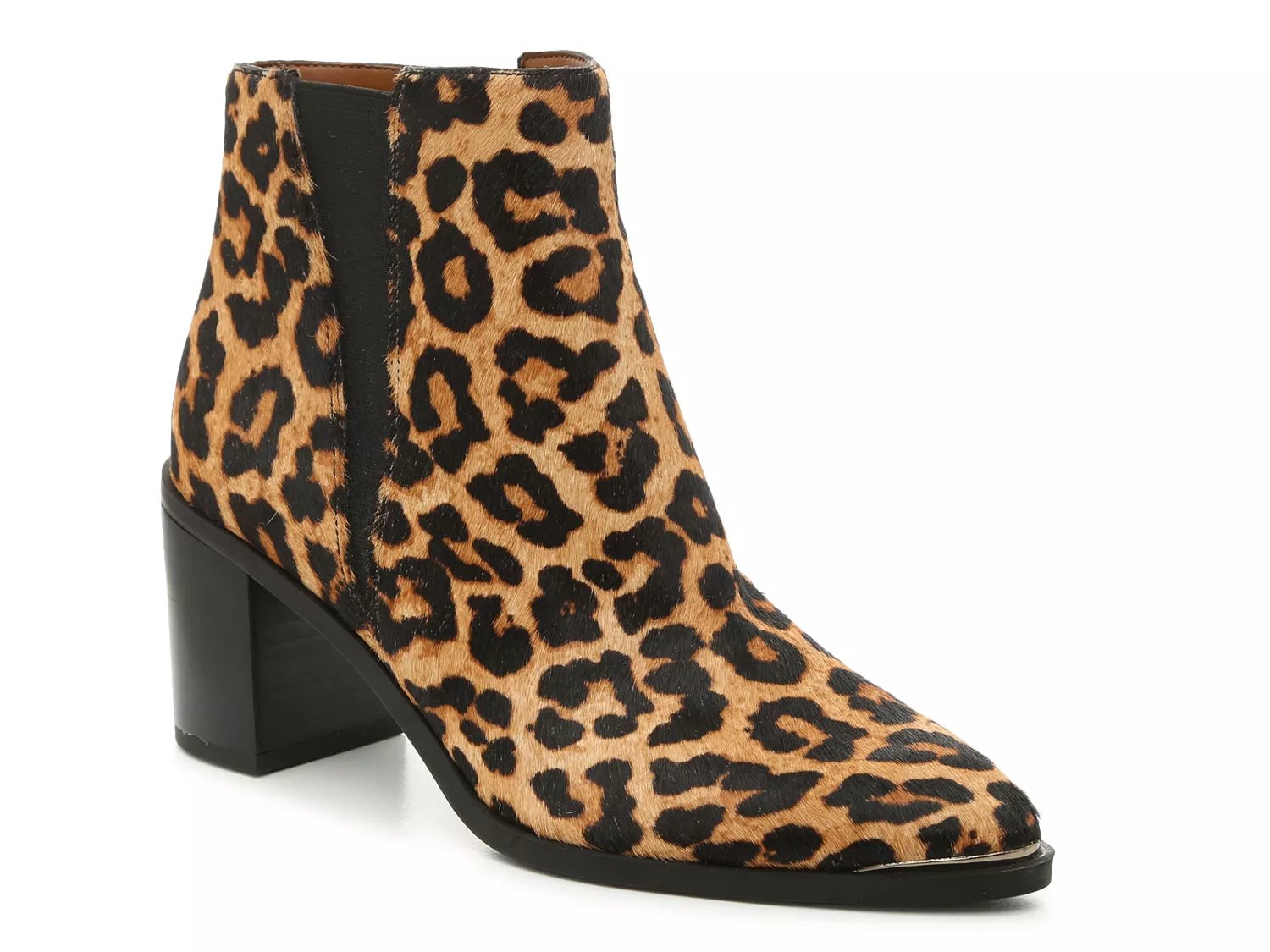 franco sarto bette bootie leopard