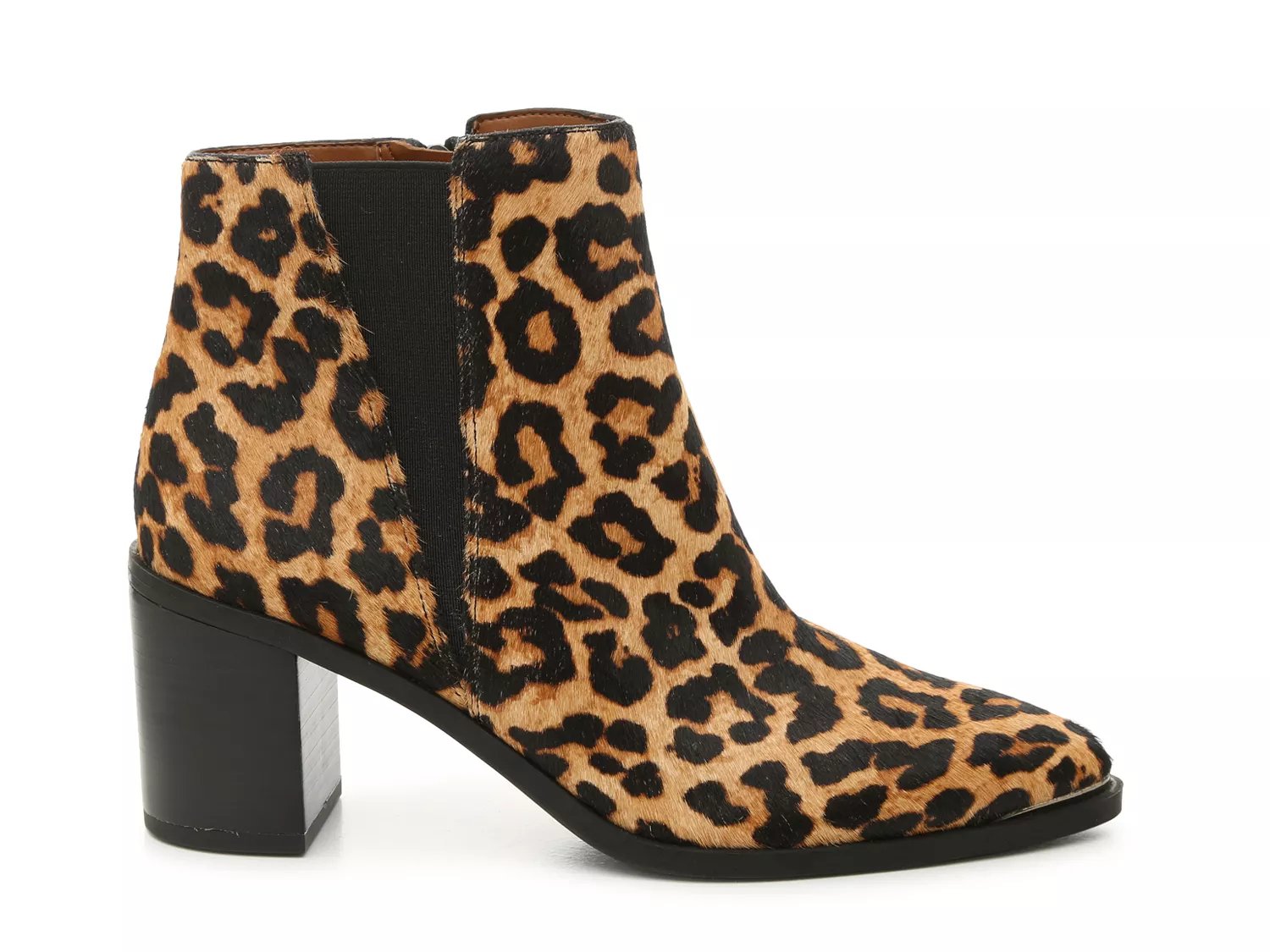 franco sarto bette bootie leopard