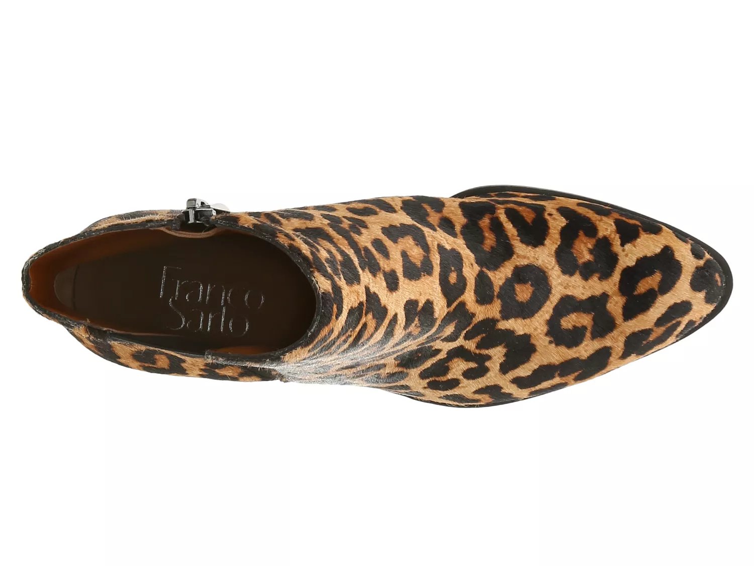 franco sarto bette bootie leopard