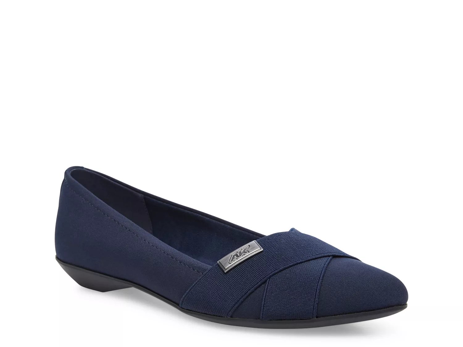 navy blue flats