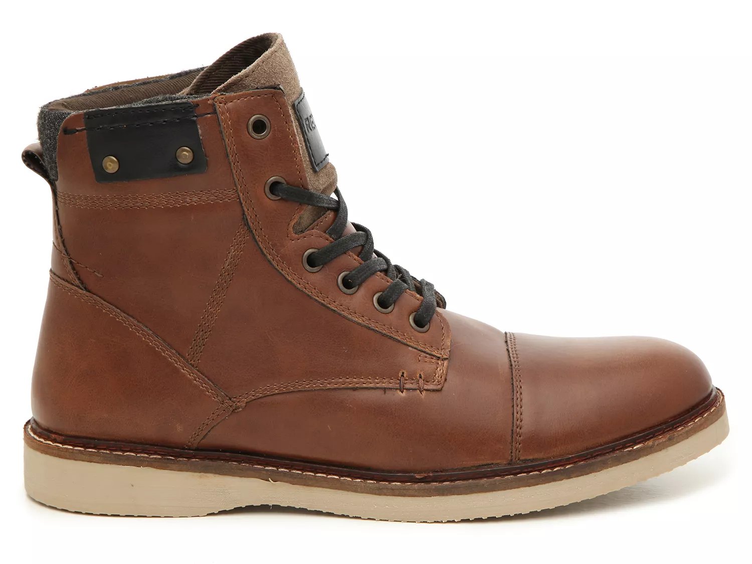 red tape ocean cap toe boot