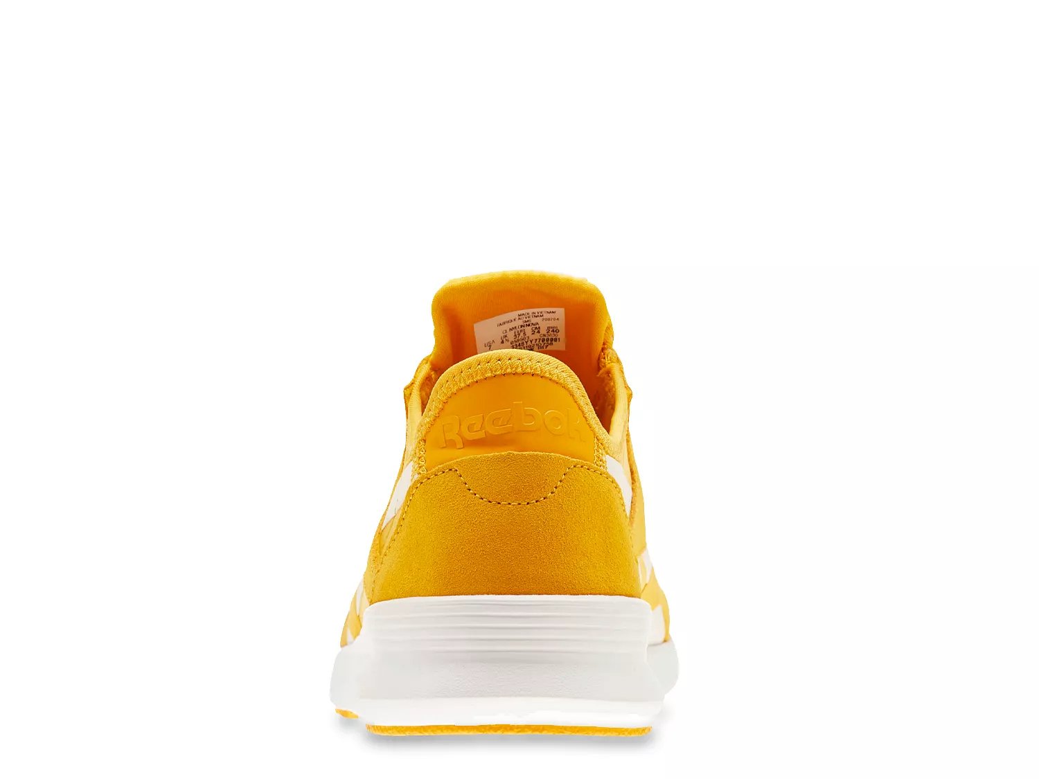 reebok classic sneaker mustard yellow