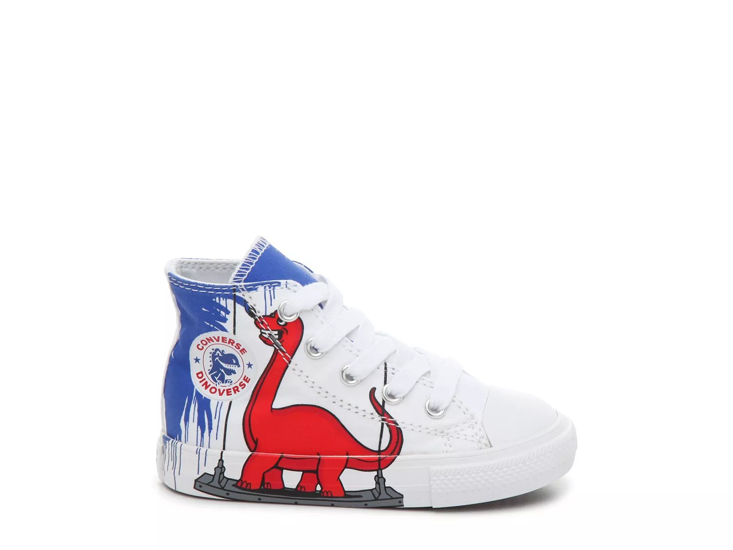 baby dinosaur converse