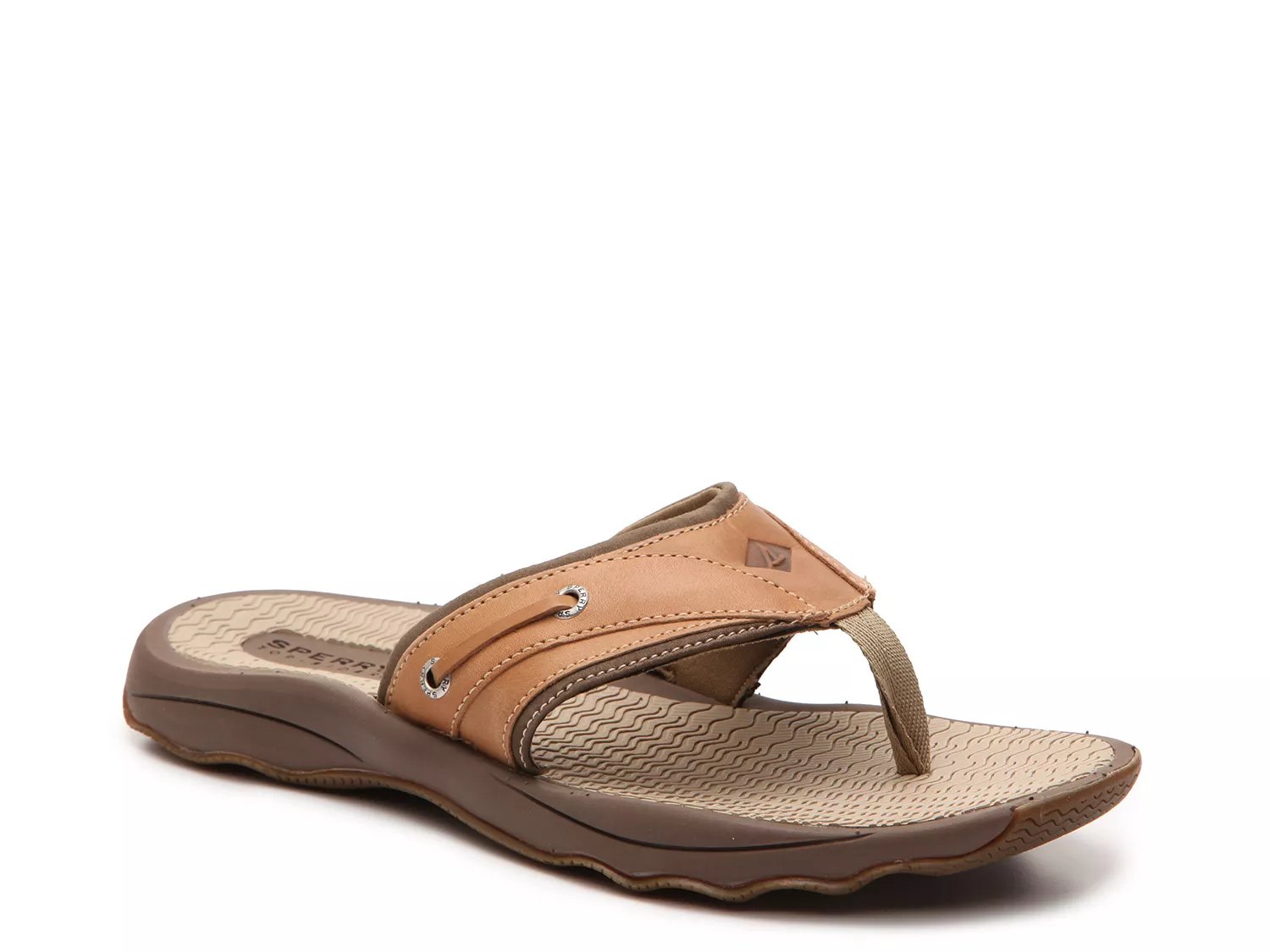 Sperry outer banks flip flops on sale