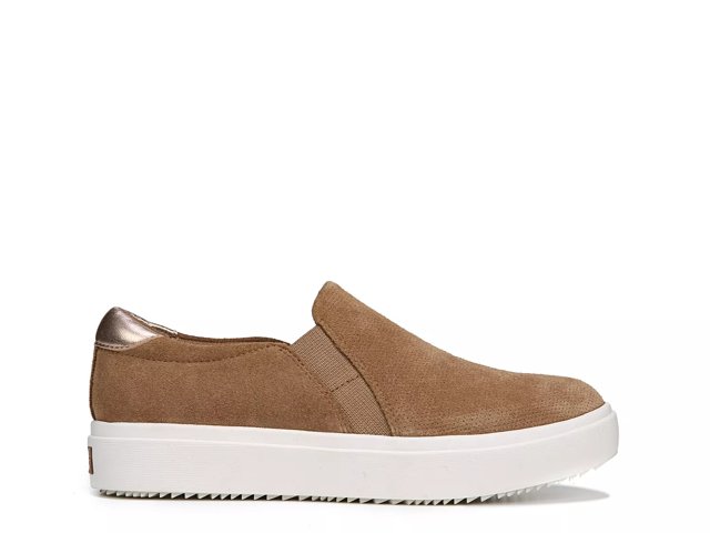 dr scholl's leta suede slip on sneaker