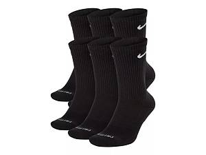 PACT Women's Black/Charcoal Heather Crew Socks 2-Pack 1S