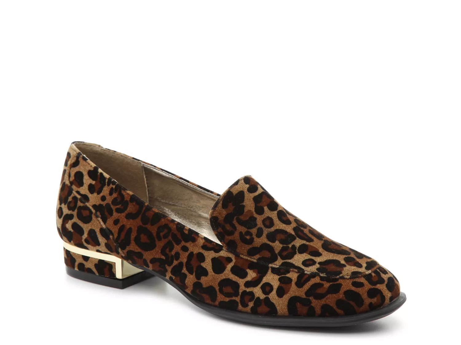 franco sarto saturn loafer leopard