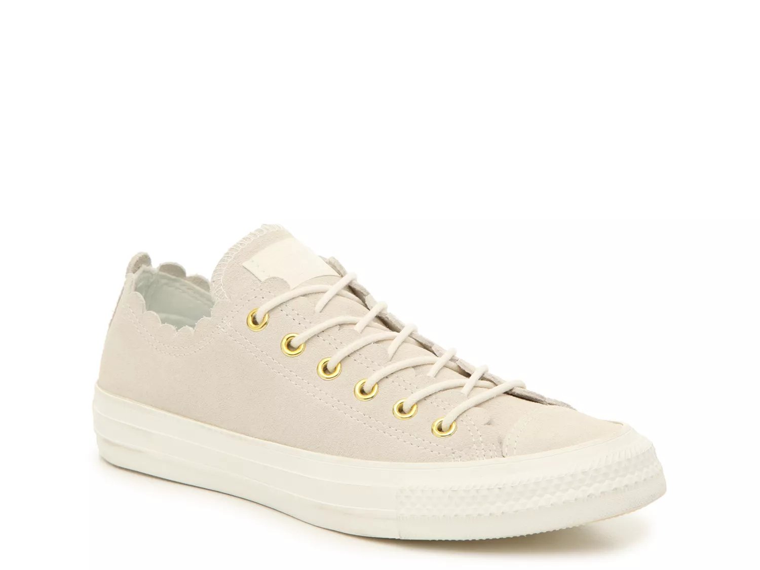 converse scalloped platform