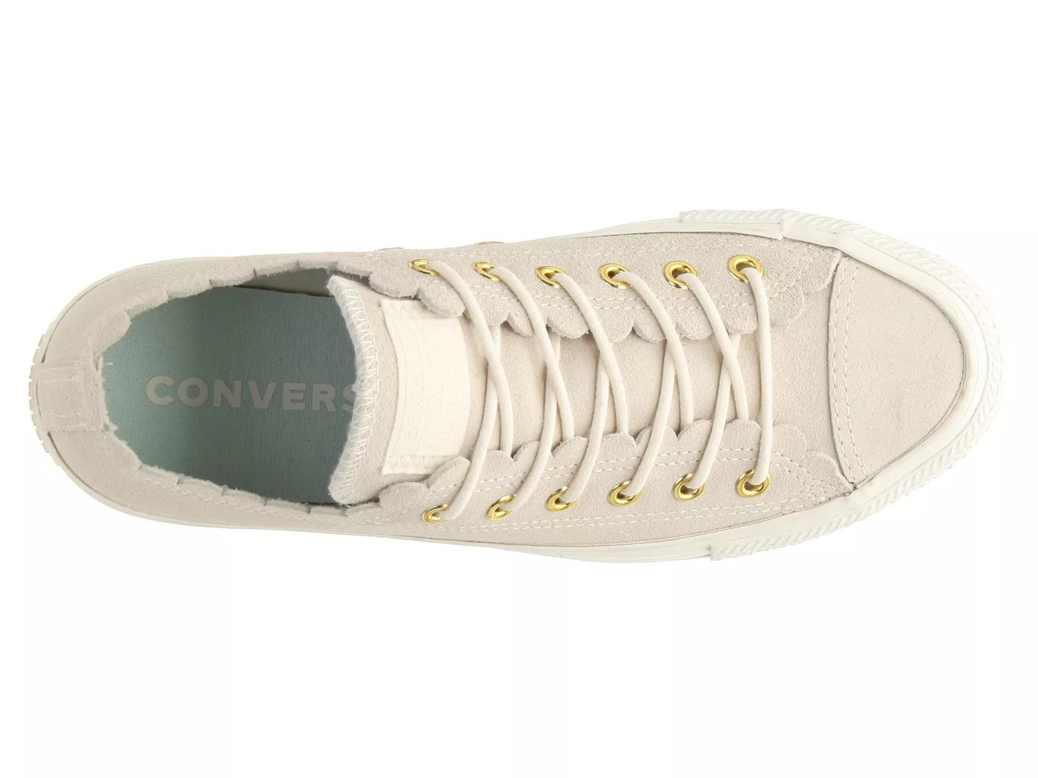 chuck taylor frilly scallop