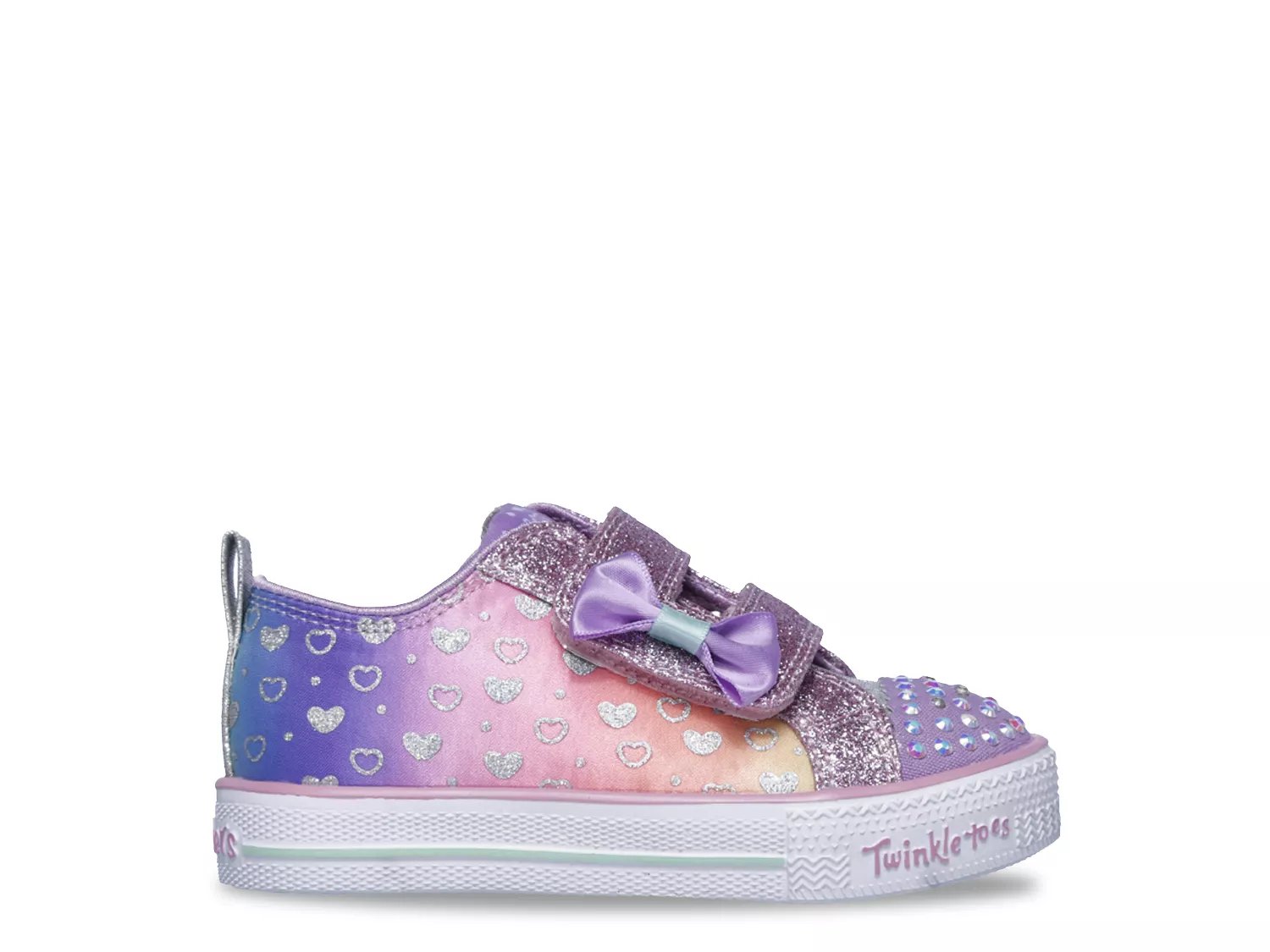 shuffle lite glitter sneaker skechers