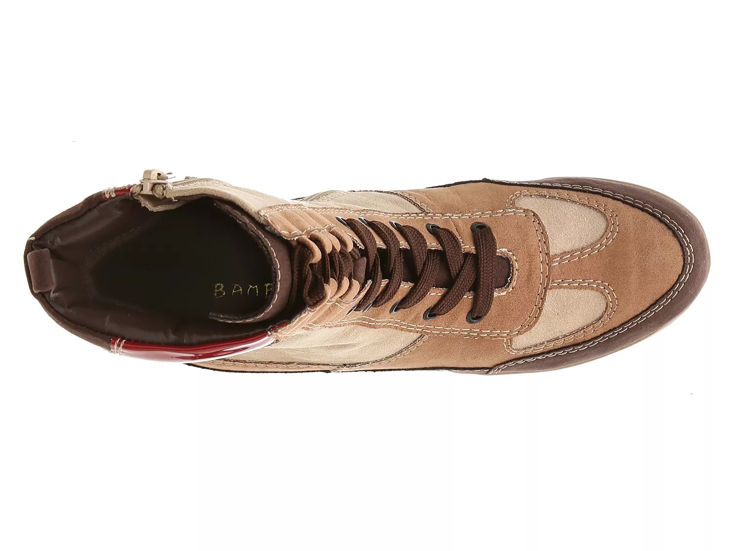 bamboo powerful platform combat boot
