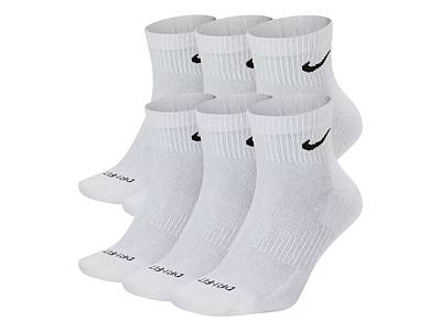 Nike Performance Cotton Cushioned Men's Ankle Socks - 6 Pack - Free  Shipping