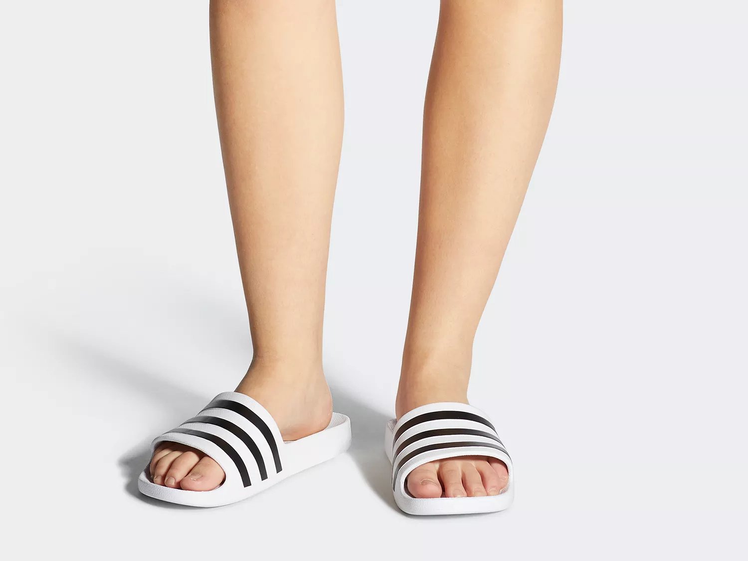 dsw adidas slides womens